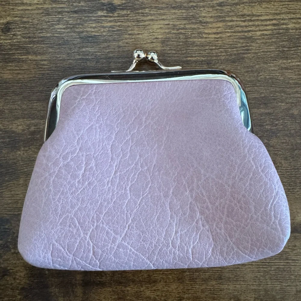 Chic Pink kisslock Coin Purse - Picture 1 of 1